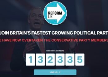 Reform UK Overtakes Conservative Party in Membership Numbers marking shift for UK Politics