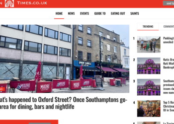 Southampton Times news website experiences rapid growth in visitor numbers as non-woke news thrives in Southampton