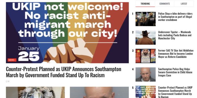 Southampton Times’ Digital Platform Shows Big Local News Engagement across Hampshire