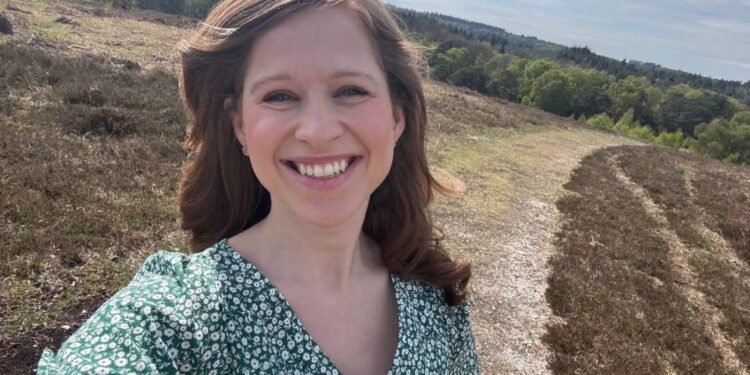 GB News Golden Couple Emily Carver and Patrick Christys spend bank holiday weekend in New Forest