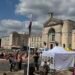 Southampton Pride takes over Southampton Council Buildings for Celebration weekend with LGBTQIA+ Flag painted on Bargate