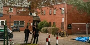 Huge Screens and New Fencing Erected at Highfield House Asylum Hotel To Shut Out Scrutiny Echoing Elon Musks Warning