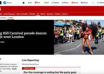 BBC and Mainstream Media Under Fire for Alleged Double Standards in Notting Hill Carnival and Unite the Kingdom Coverage