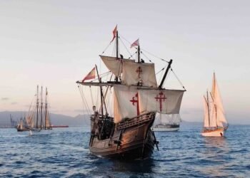 Christopher Columbus Ship to Dock at Ocean Village Marina