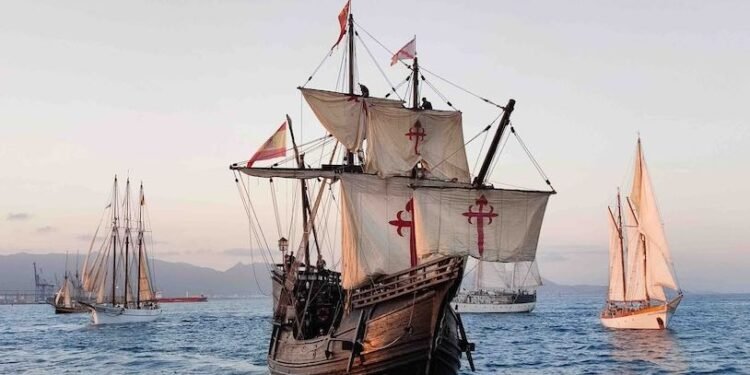 Christopher Columbus Ship to Dock at Ocean Village Marina